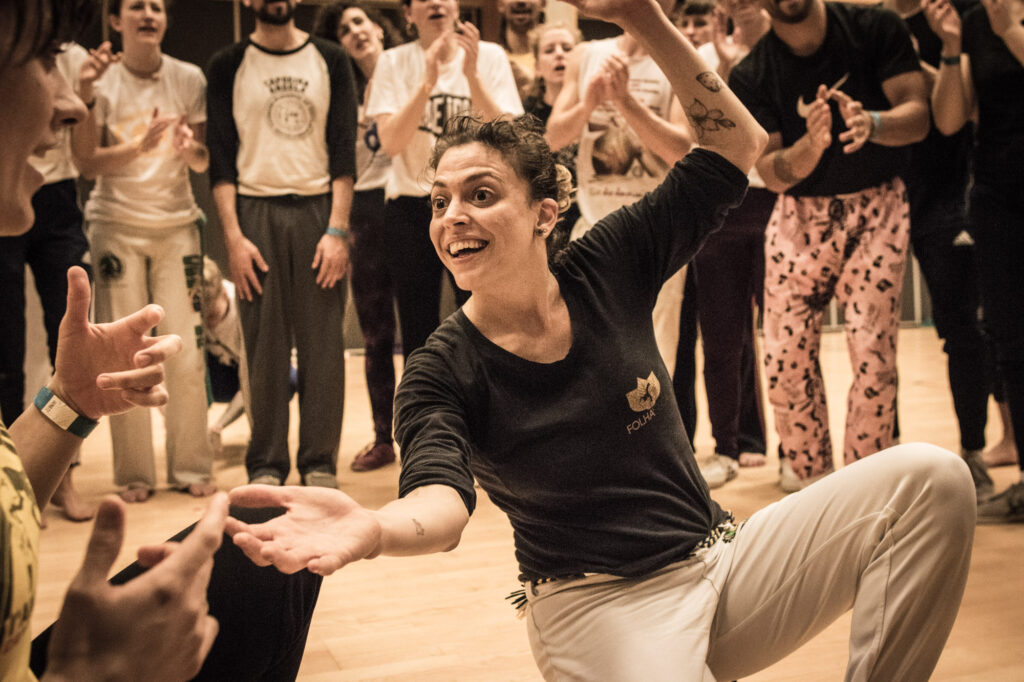 Contra Mestra Jana at Capoeira Meeting Copenhagen 2019 - Mulher na Roda